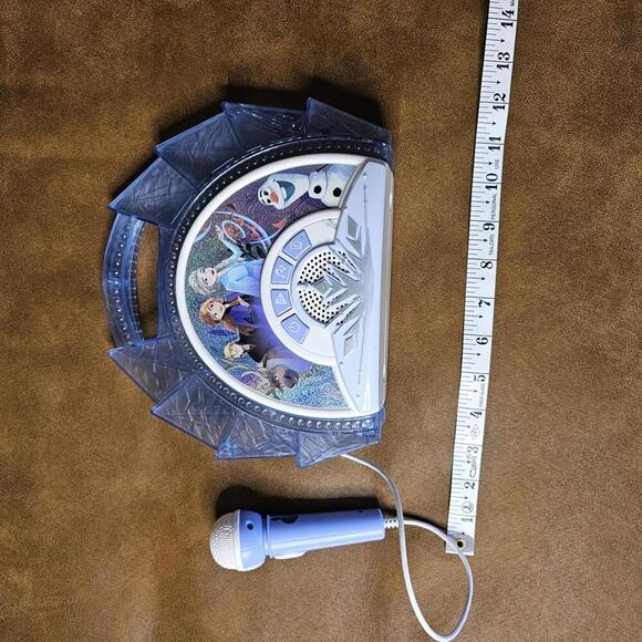 Frozen Themed Karaoke Machine with Microphone - Picture 3 of 3